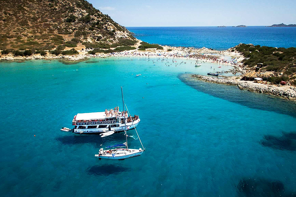 Spiaggia Punta Molentis - Fiore Di Maggio